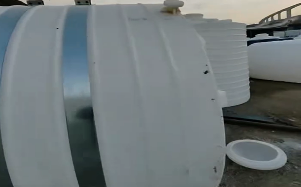 金塔圆形塑料桶批量交付项目
